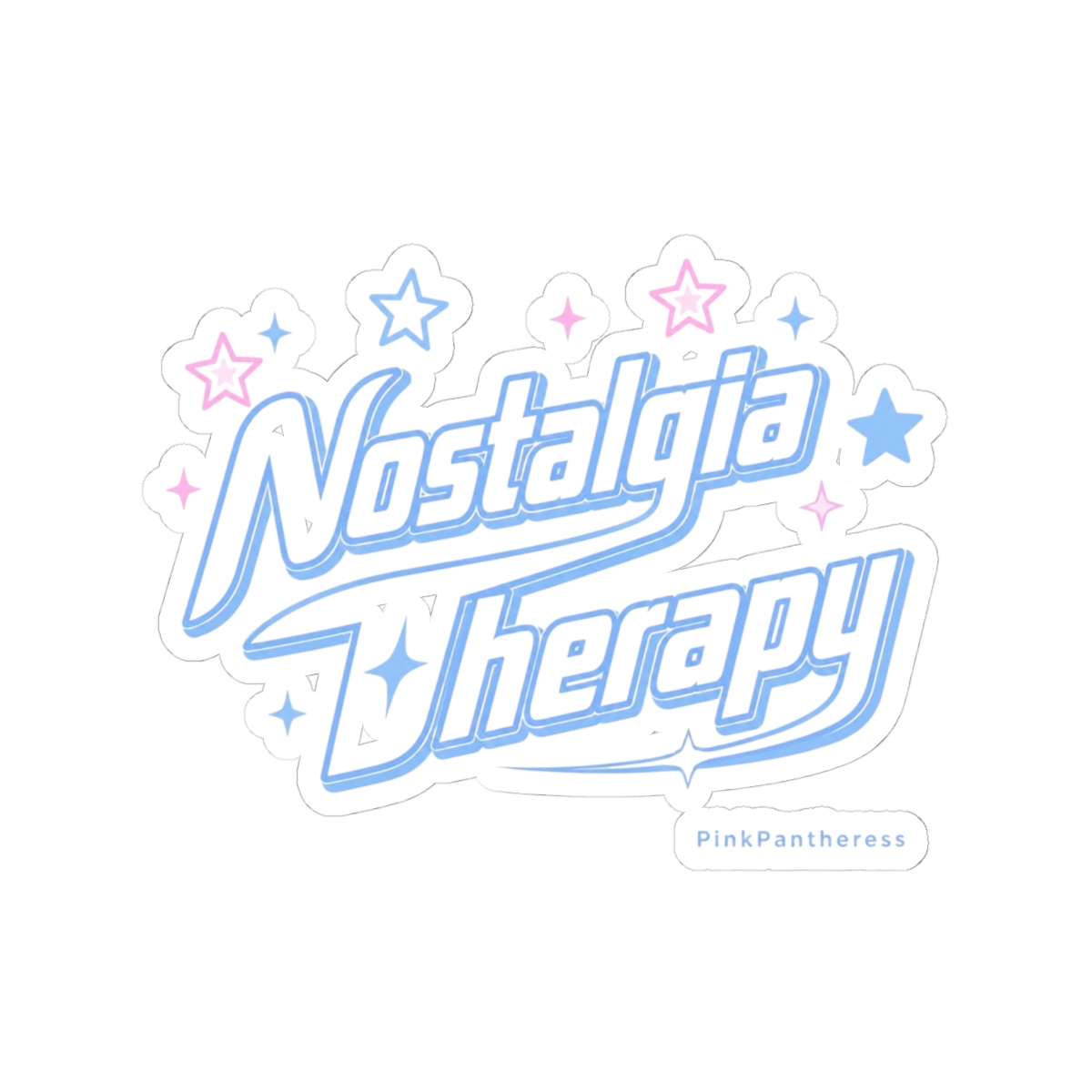 PinkPantheress "Nostalgia Therapy" Sticker - PinkPantheress official Stickers merch