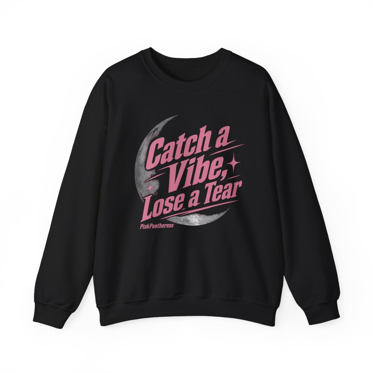 PinkPantheress "Catch a Vibe, Lose a Tear" Crewneck - PinkPantheress official Sweatshirts merch