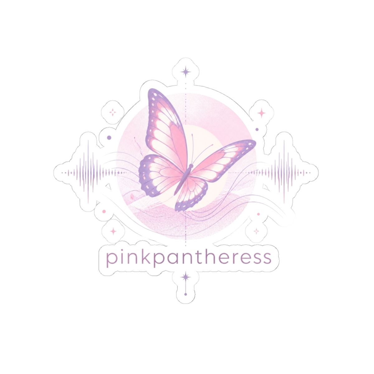 PinkPantheress "pinkpantheress" Sticker — official PinkPantheress Stickers